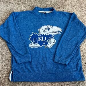 Blue KU Jayhawks Sweatshirt